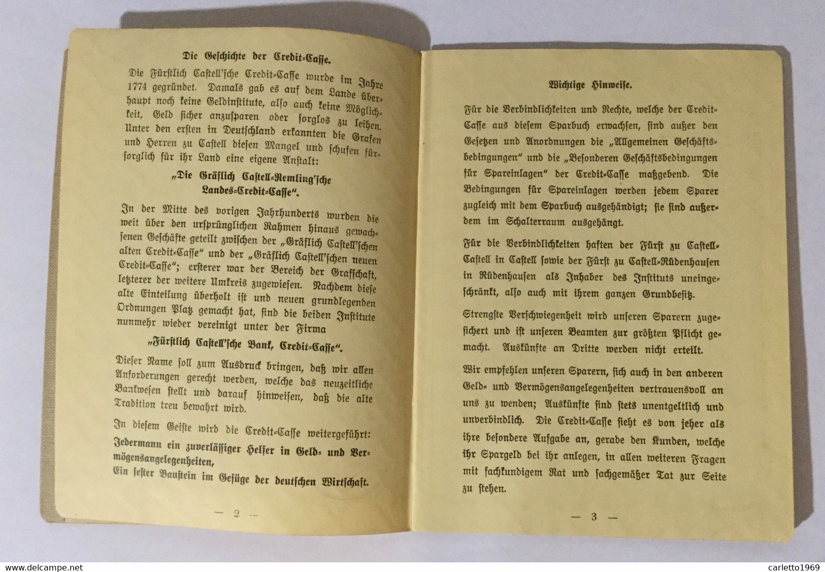 SPAR BUCH LIBRETTO DI RISPARMIO GERMANIA 1946 - Historische Dokumente