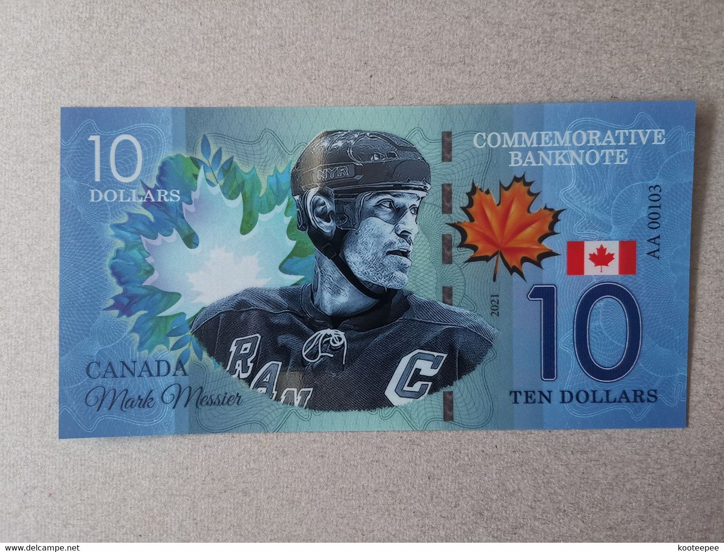 Kanada / Canada 100 Dollars Mark Messier 2021 Unc - Canada