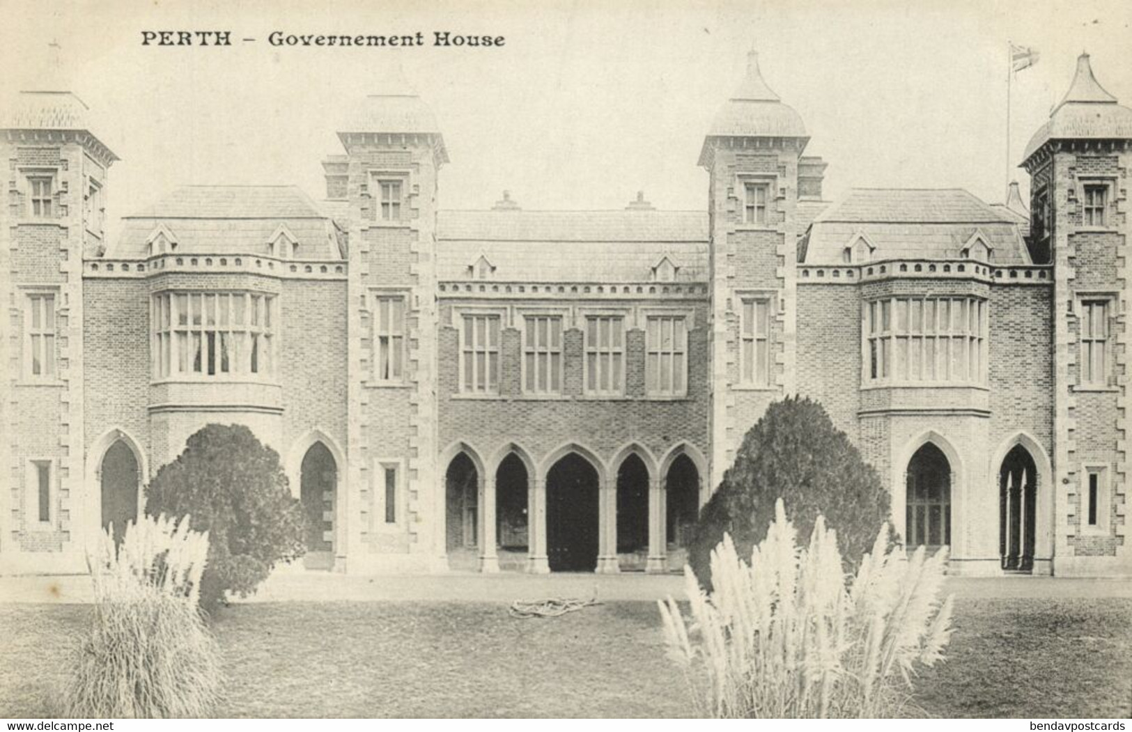 Australia, WA, PERTH, Government House (1900s) Postcard - Perth