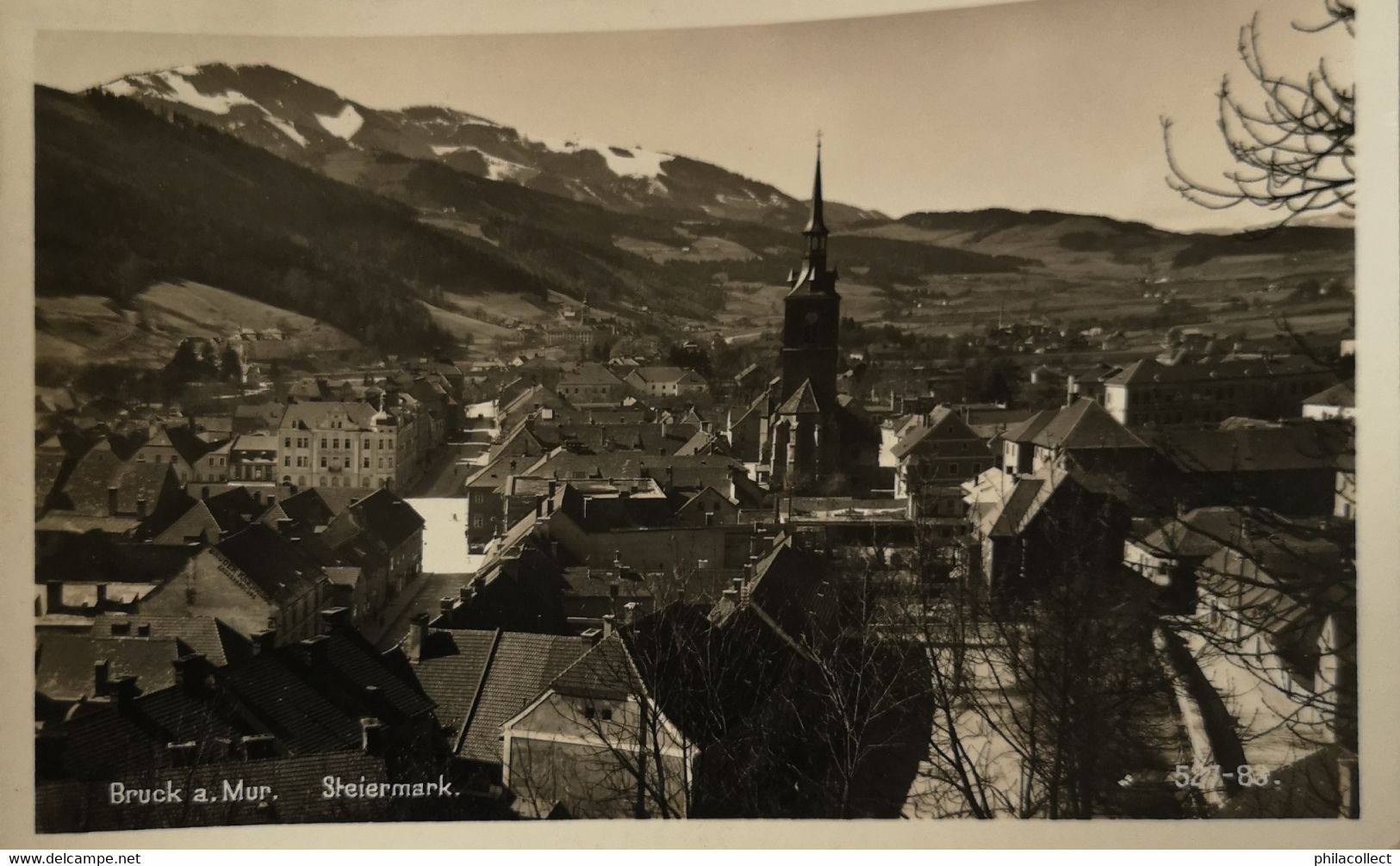 Austria - Bruck A. Mur. //  Blick Auf (echte Photo) 1940 - Bruck An Der Mur