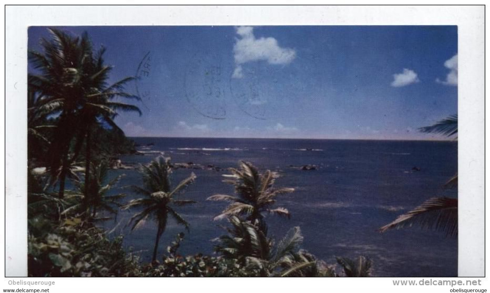 TRINIDAD Et TOBAGO - FORMAT CPA1964 COUCHER DE SOLEIL SUR LA BAY - Trinidad