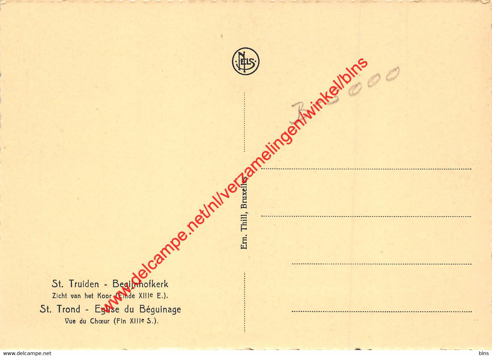 Begijnhofkerk - Zicht Van Het Koor - Sint-Truiden - Sint-Truiden