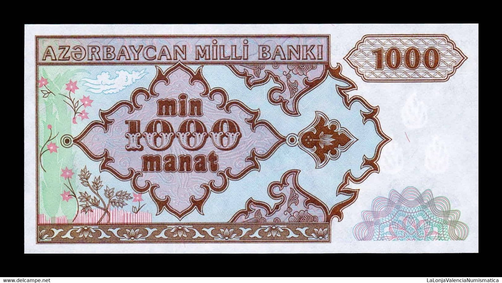 Azerbaiyan Azerbaijan 1000 Manat 1993 Pick 20a SC UNC - Azerbaïjan