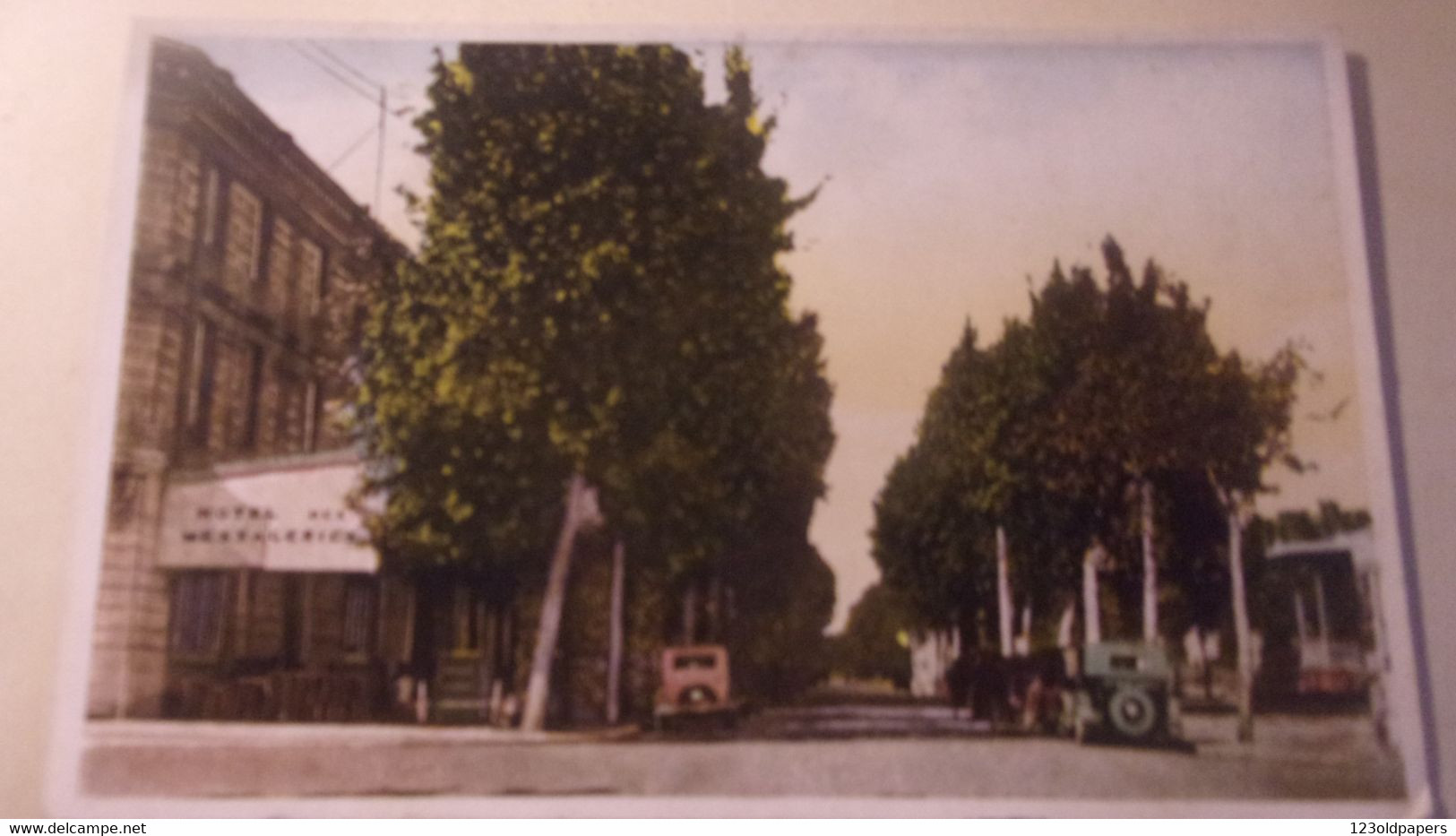 47 MARMANDE VOYAGEE 1940 BALLISTAI  BOULEVARD GAMBETTA  HOTEL DES MESSAGERIES - Marmande