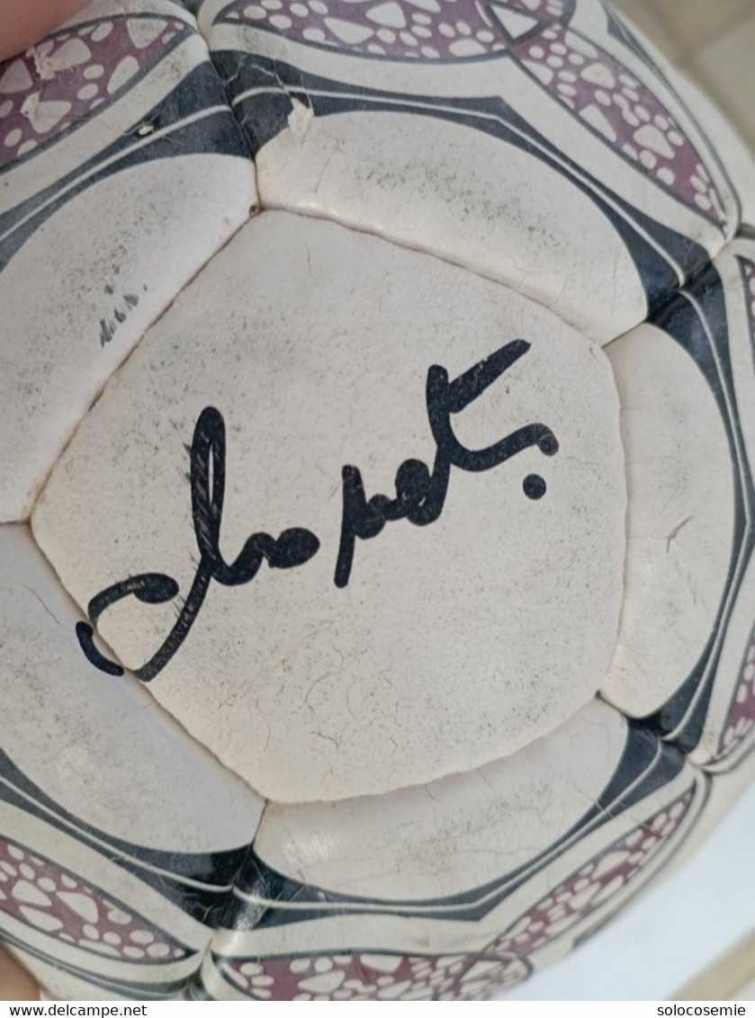 Pallone Torino calcio, con autografi originali - con Sauro Tomà l'ultimo superstite del Grande Torino degli anni '40