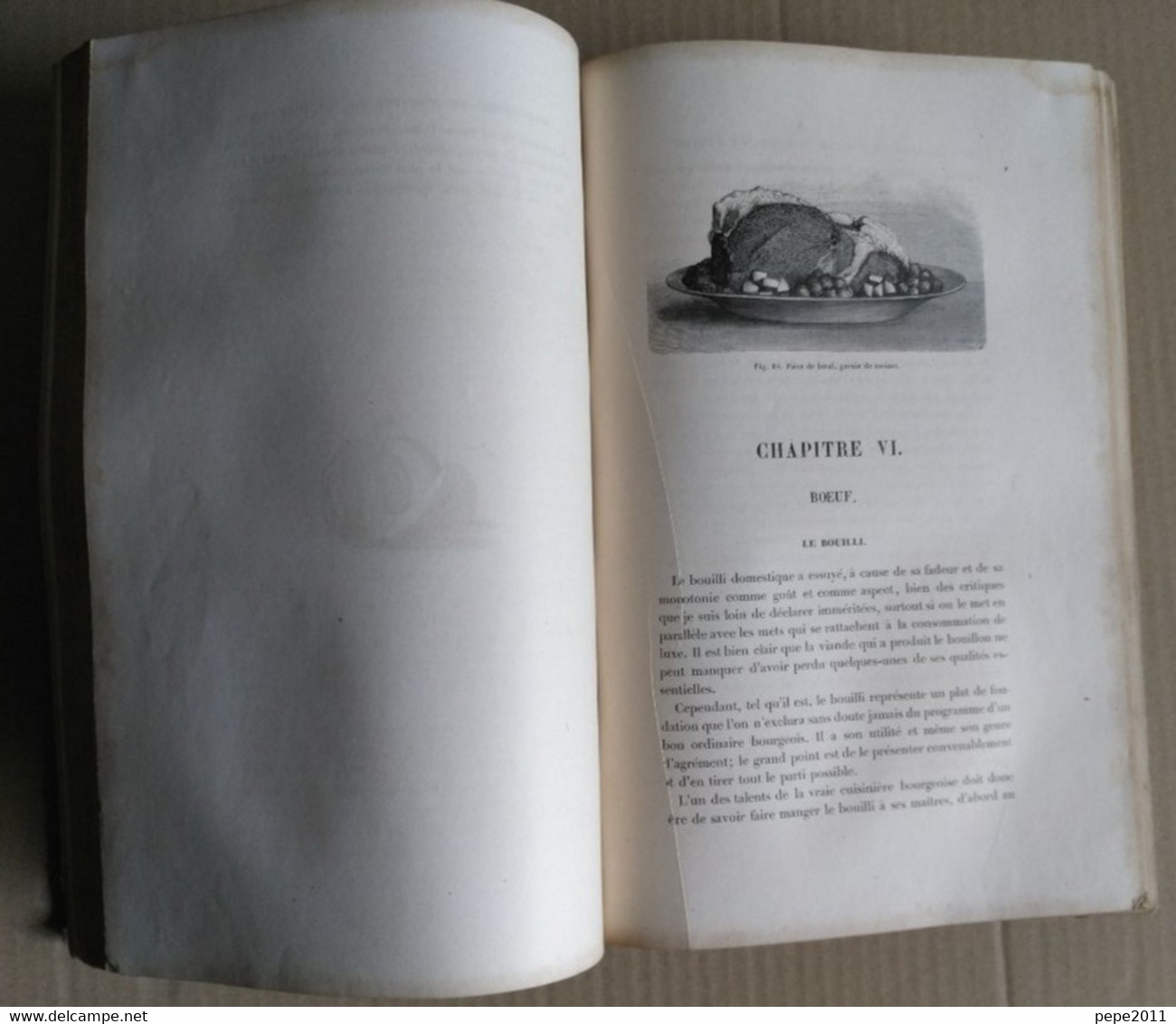 GASTRONOMIE LE LIVRE DE CUISINE Jules GOUFFE - Cuisine Ménage et Grande Cuisine - Hachette 1877