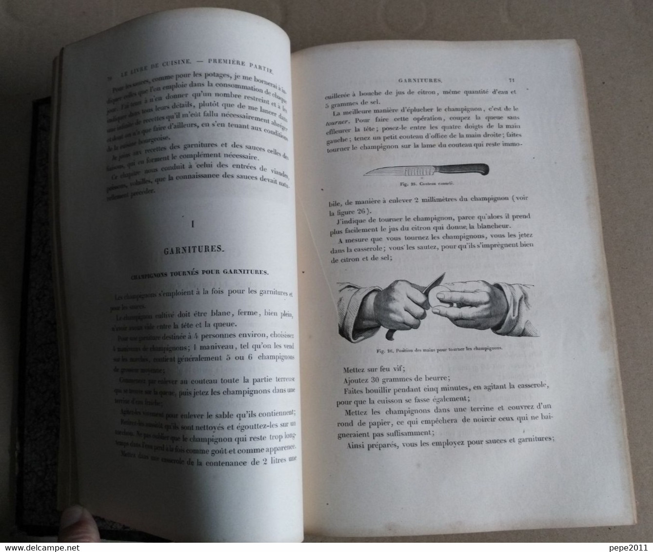 GASTRONOMIE LE LIVRE DE CUISINE Jules GOUFFE - Cuisine Ménage et Grande Cuisine - Hachette 1877