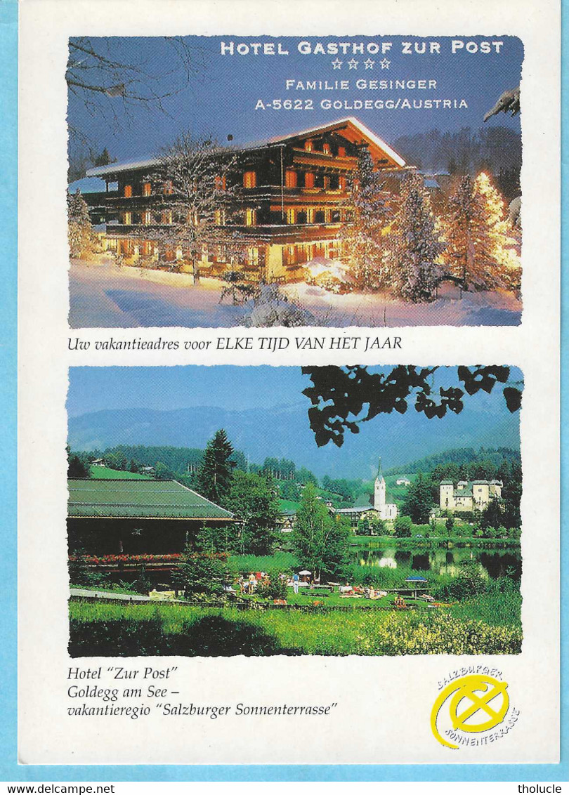 Goldegg Am See-(Sankt Johann Im Pongau-Land Salzburg)-Hotel "Gasthof Zur Post"-Pub.Néerlandais-Salzburger Sonnenterasse - Goldegg