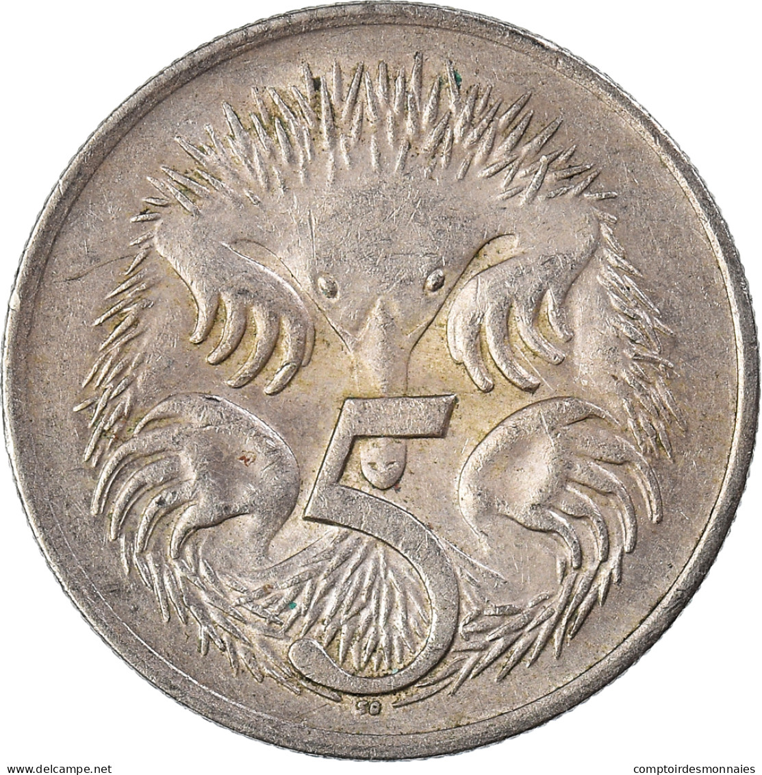 Monnaie, Australie, 5 Cents, 1971 - Otros & Sin Clasificación