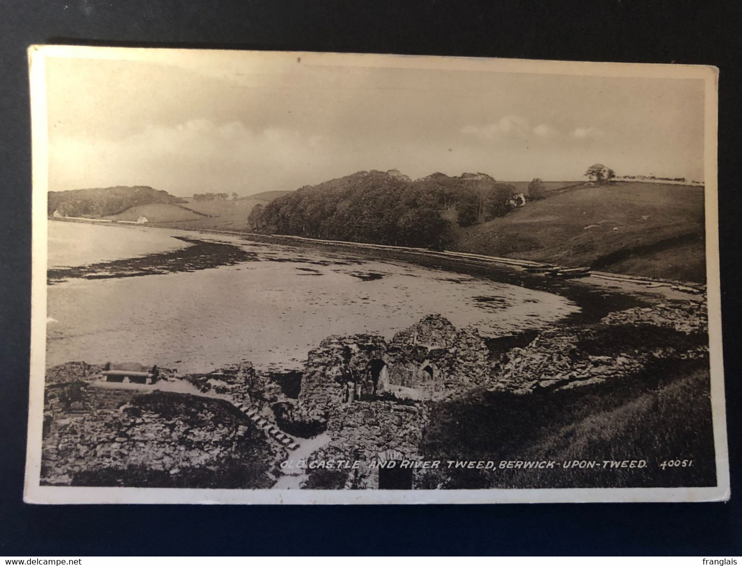 Old Castle And River Tweed, Berwick-upon-Tweed, Valentines 40051, Uncirculated, Circa 1910 - Newcastle-upon-Tyne