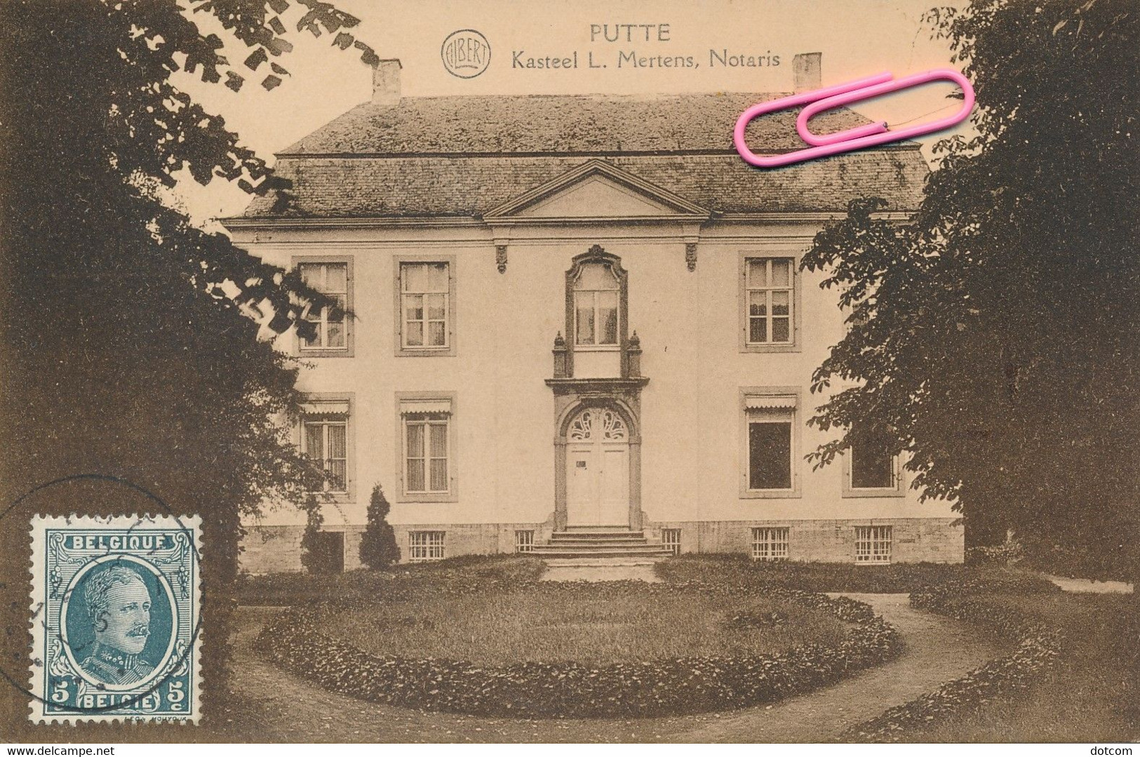 PUTTE - Kasteel L. Mertens - Notaris - Putte