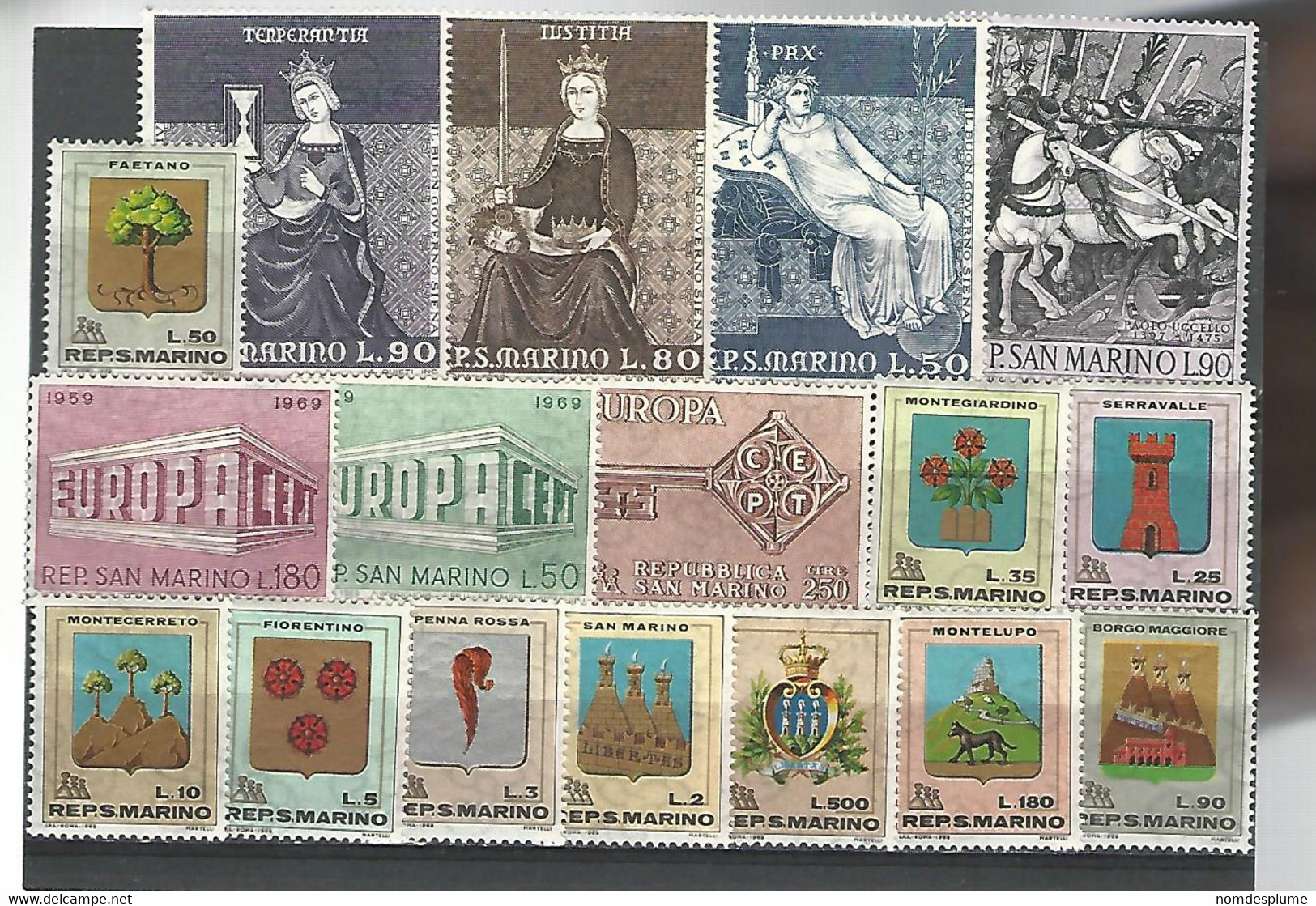 51238 ) Collection San Marino - Verzamelingen & Reeksen