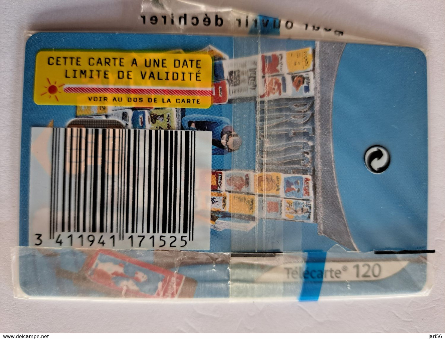 FRANCE/FRANKRIJK   CHIPCARD   120 UNITS   MINT IN WRAPPER / VIVEZ LA VILLE      WITH CHIP     ** 10466** - Nachladekarten (Handy/SIM)