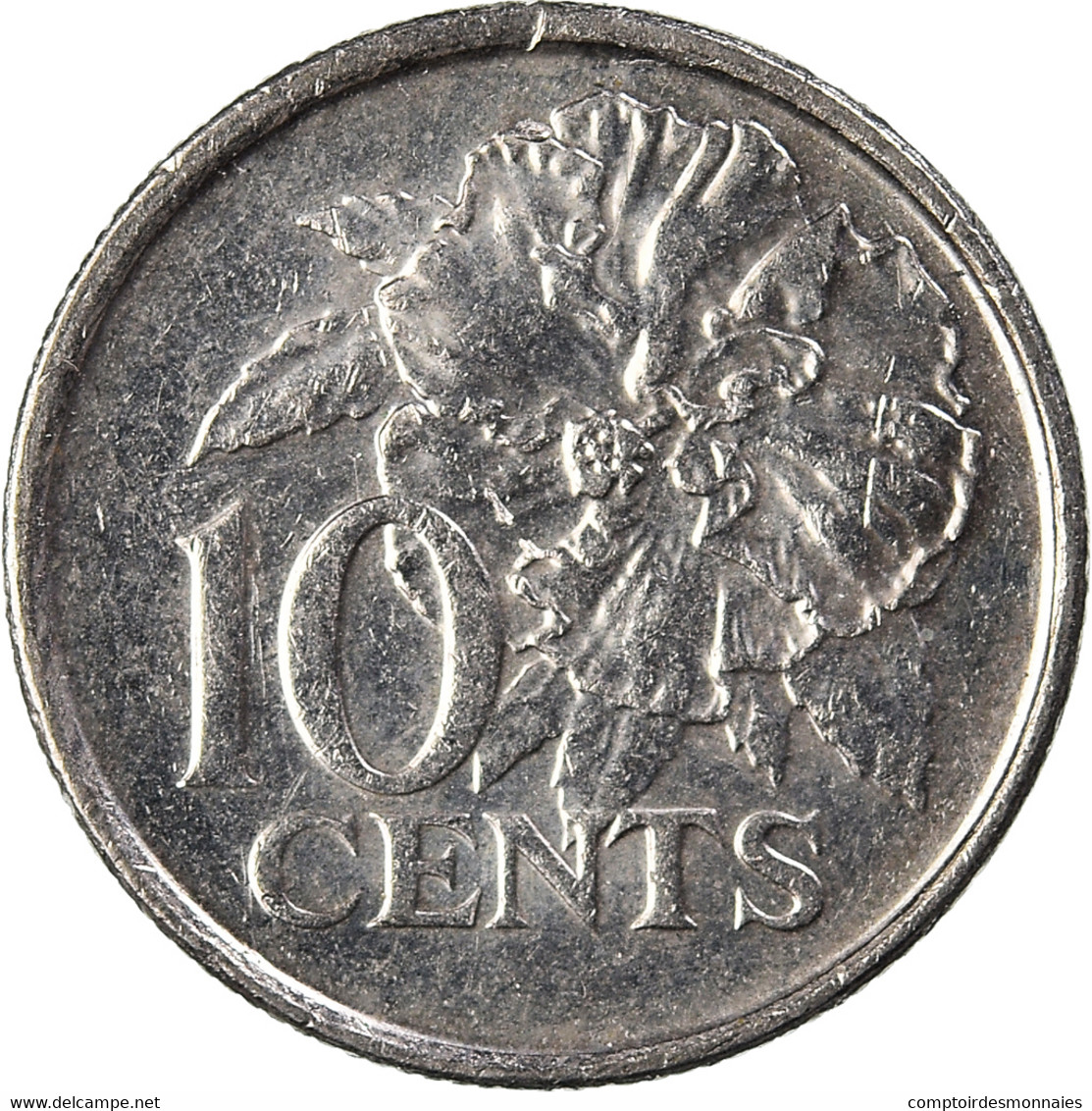 Monnaie, Trinité-et-Tobago, 10 Cents, 2007 - Trinidad & Tobago