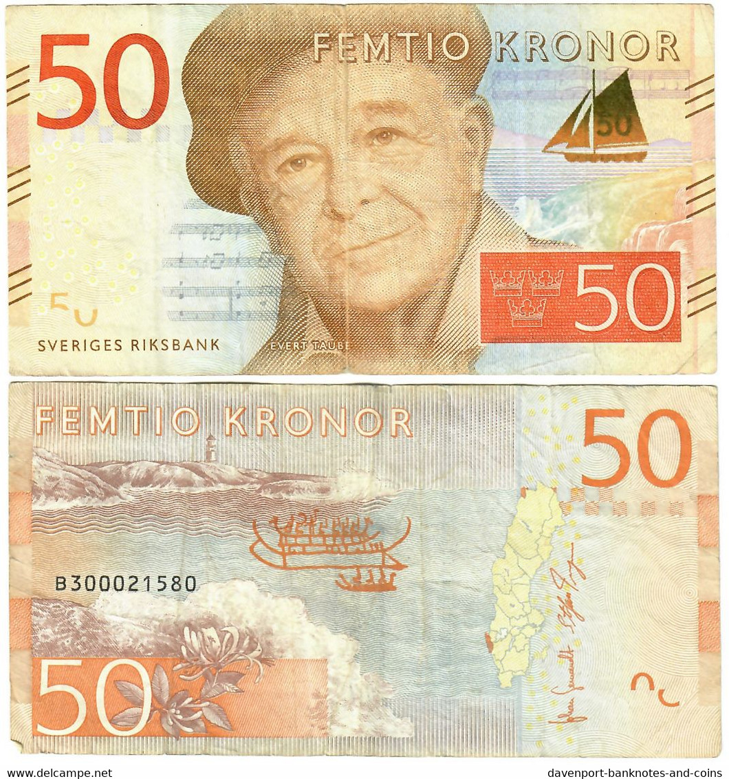 Sweden 50 Kronor 2015 VG/F - Sweden