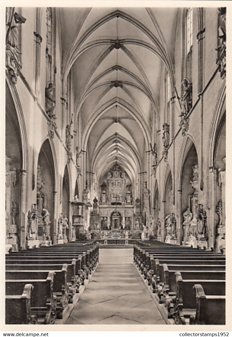 W3744- SALEM ABBEY, CHURCH INTERIOR - Salem