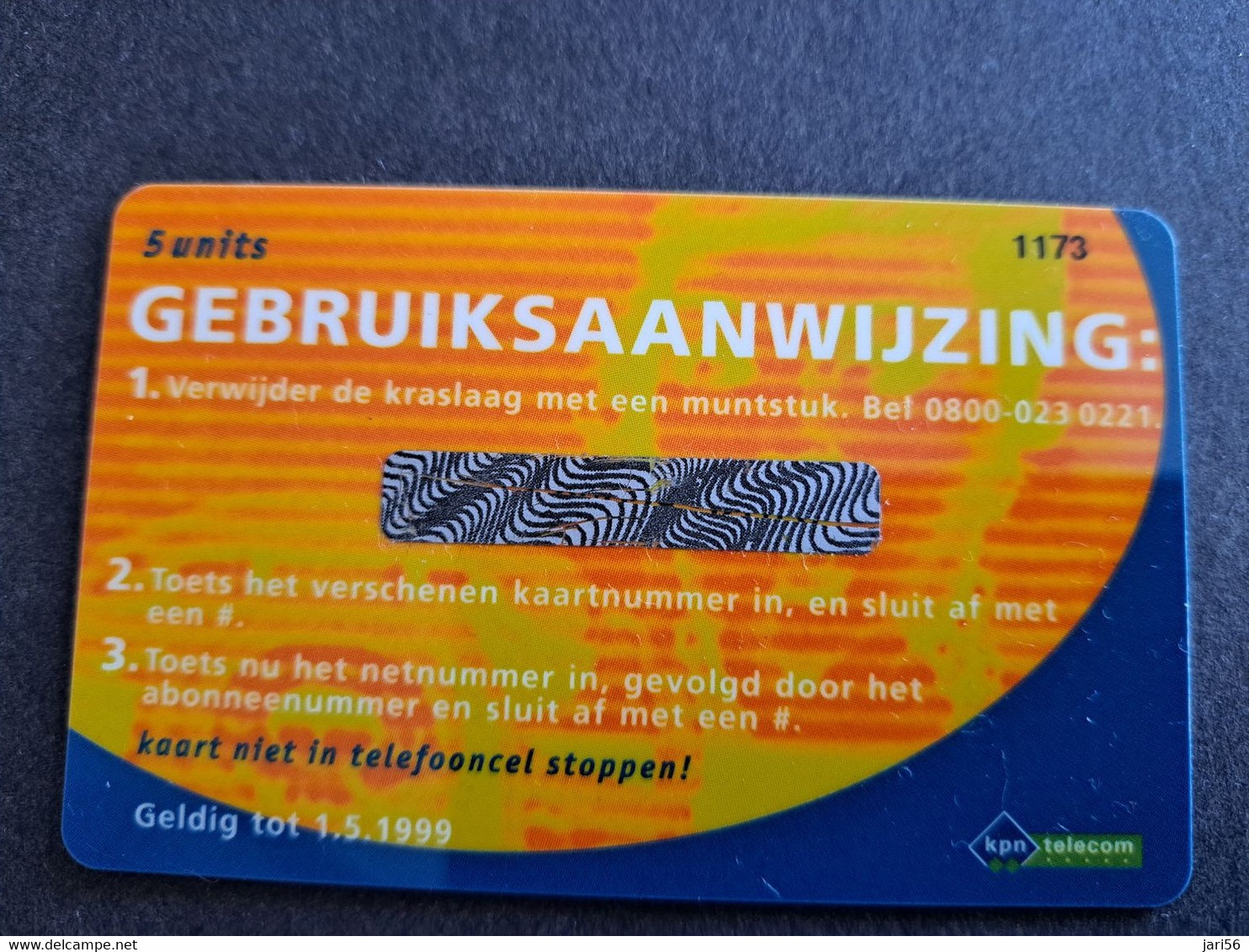 NETHERLANDS  PREPAID   EINDELIJK COMPLEET / ITM/  5 UNITS   MINT CARD    ** 10471** - Non Classés