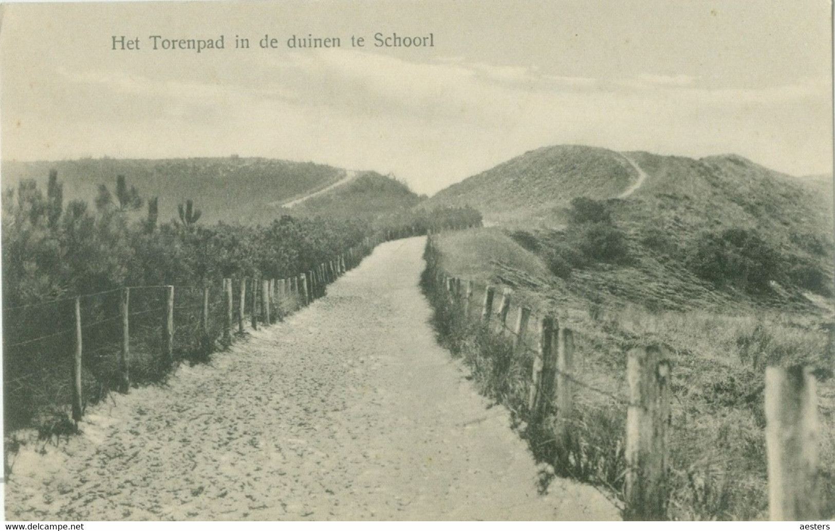 Schoorl; Torenpad In De Duinen - Niet Gelopen. (P.J. Brouwer - Bergen) - Schoorl