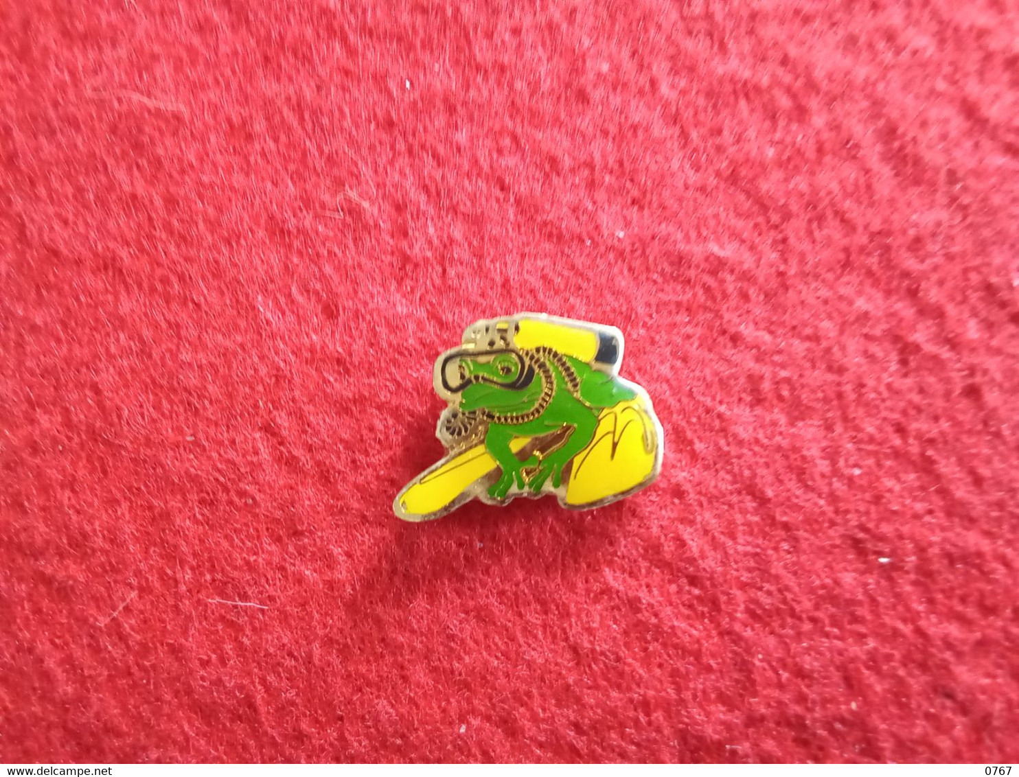 Pin S Pin's SPORT PLONGÉE HOMME GRENOUILLE  PLONGEUR (bazarcollect28) - Diving