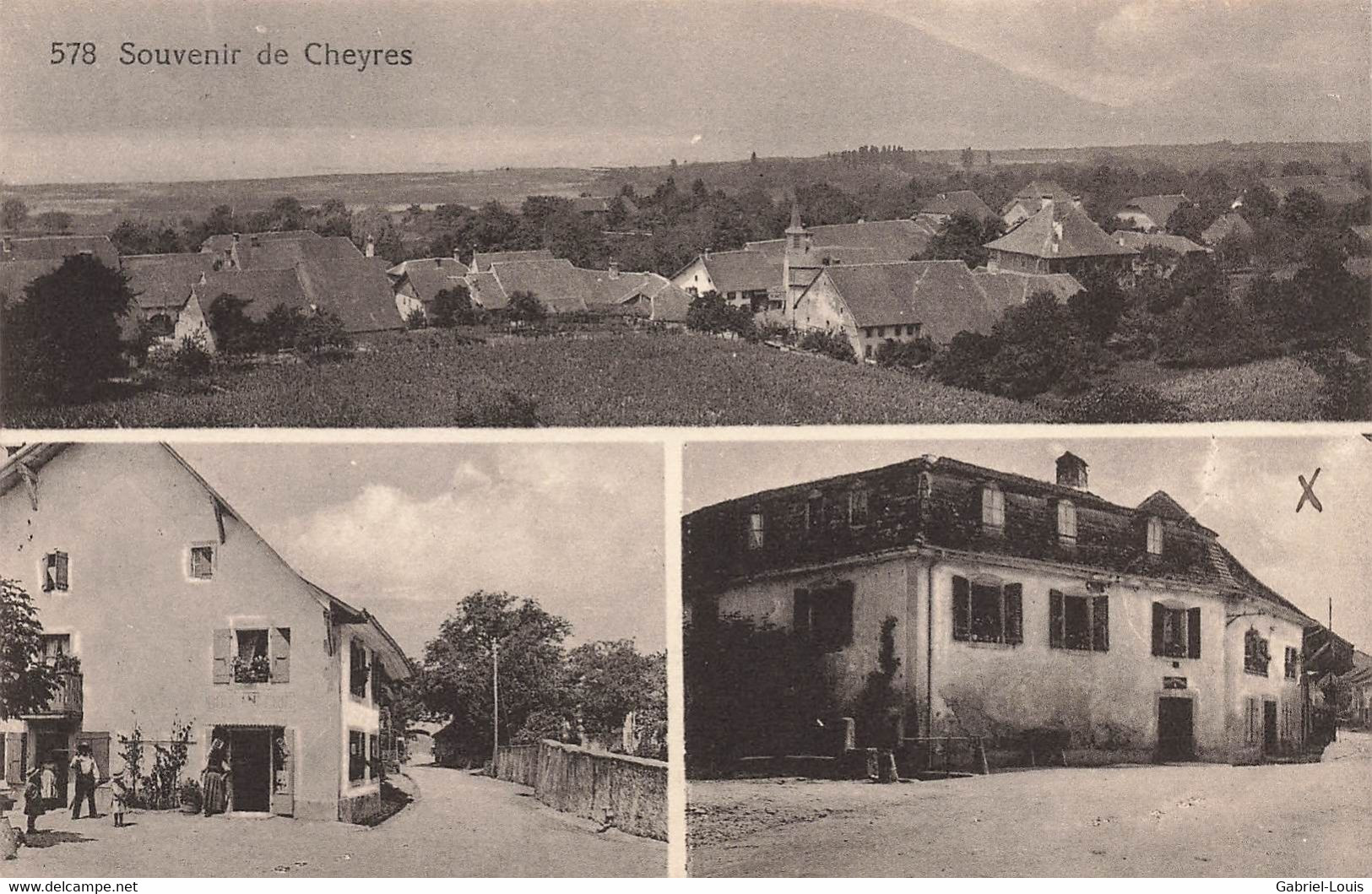 Souvenir De Cheyres 1922 - Andere & Zonder Classificatie