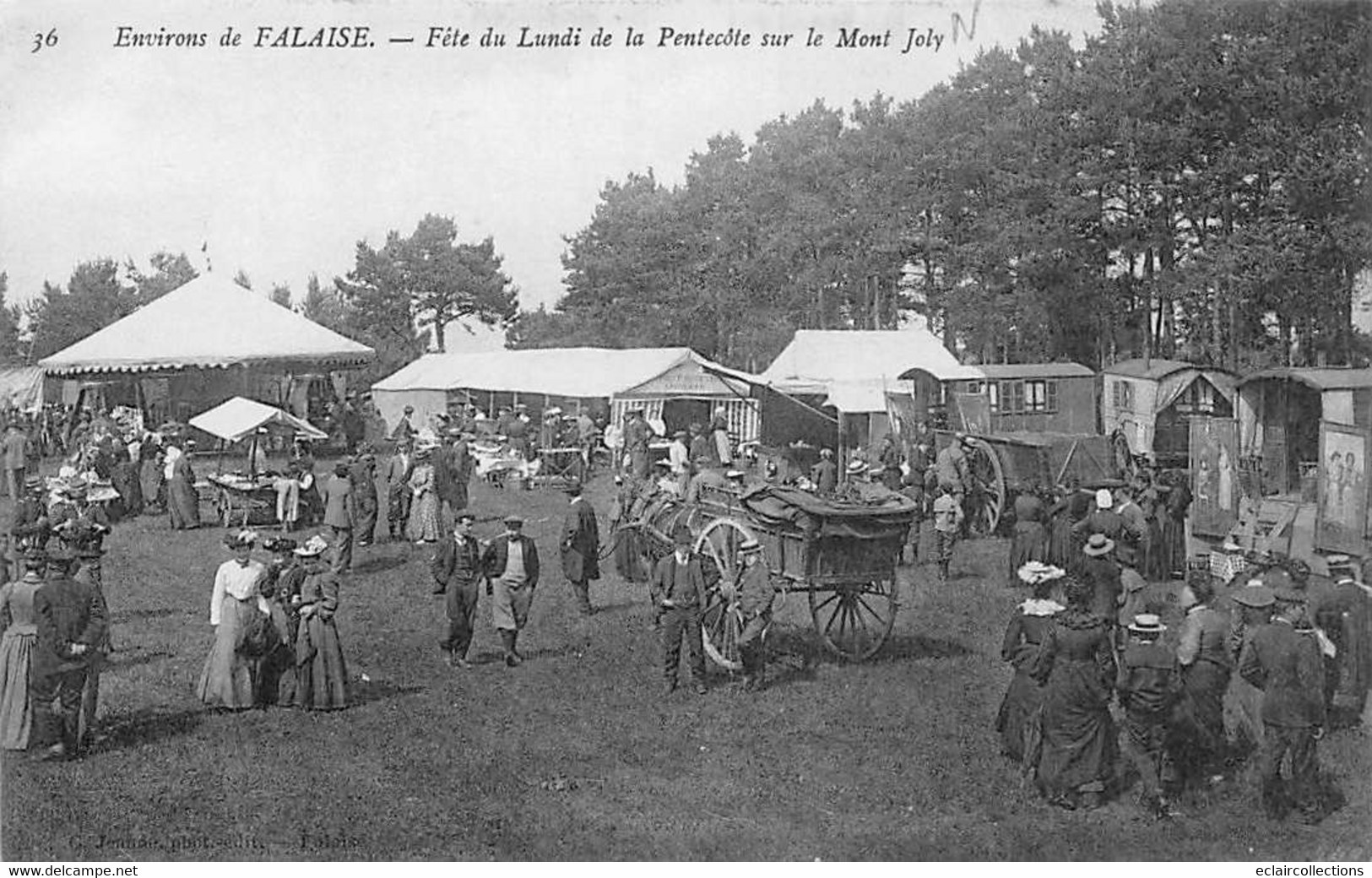 Falaise        14          Fête Du Lundi De Pentecôte Sur Le Mont-Joly         (voir Scan) - Falaise