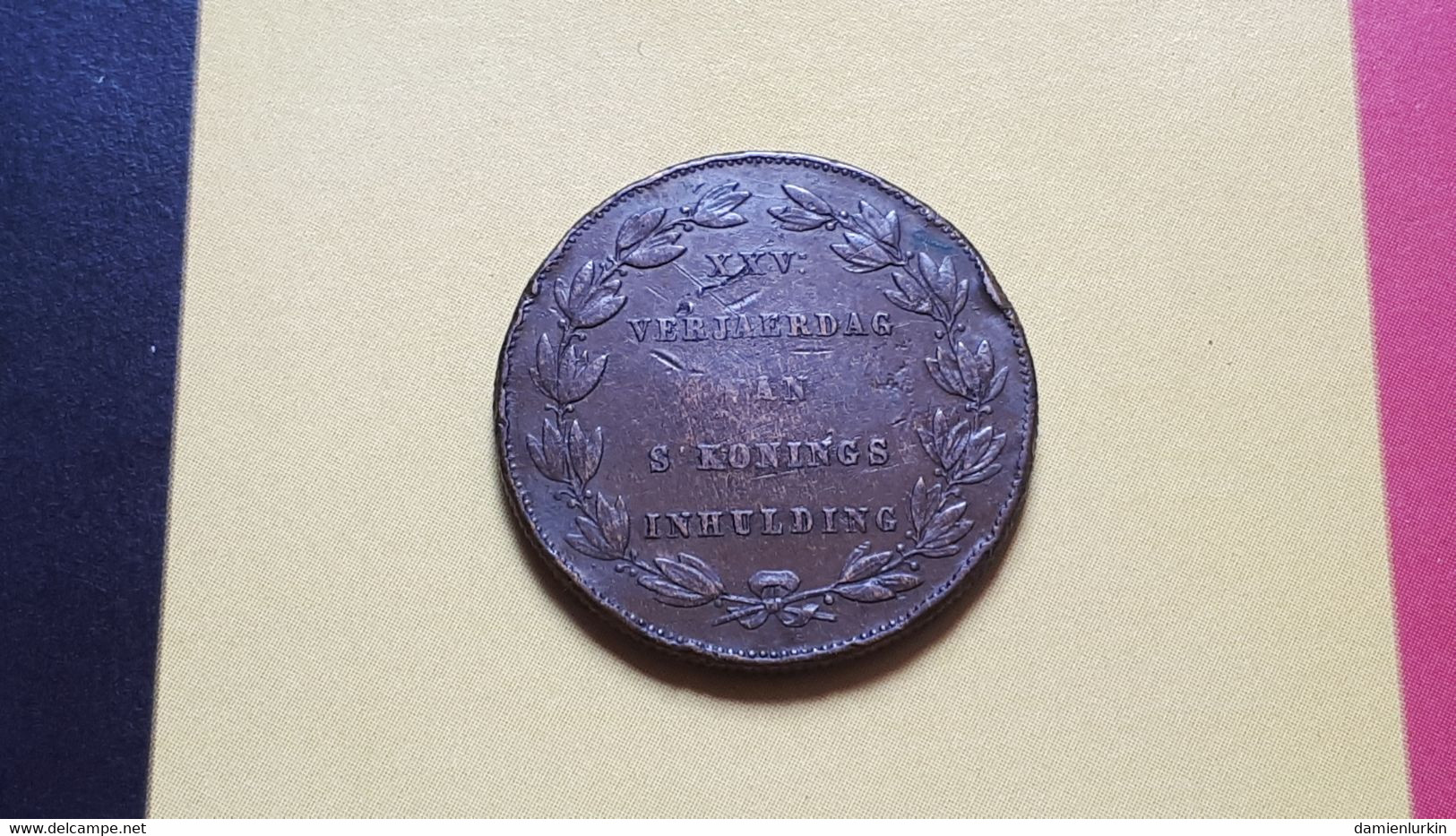 BELGIQUE LEOPOLD IER TRES RARE ET BEAU MODULE 5 CENTIMES 1856 VL BRONZE COTE 150-300-600-1200€ ONLY 1160 EXEMPL. !!! - Monarchia / Nobiltà