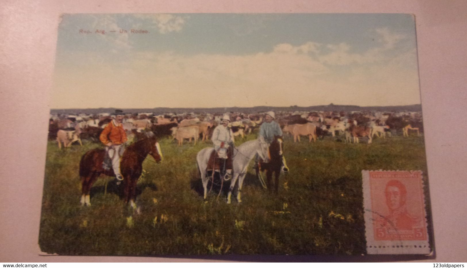 ARGENTINE ARGENTINA UN RODEO - Argentinien