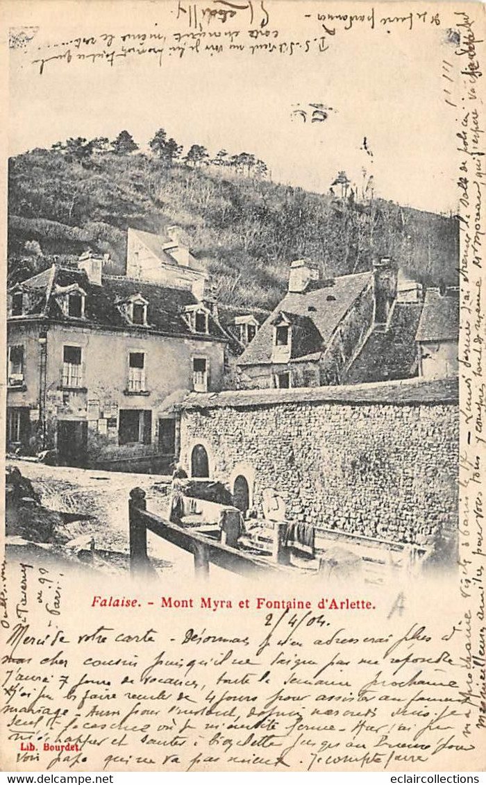 Falaise       14       Mont Myra Et Fontaine D'Arlette            (voir Scan) - Falaise