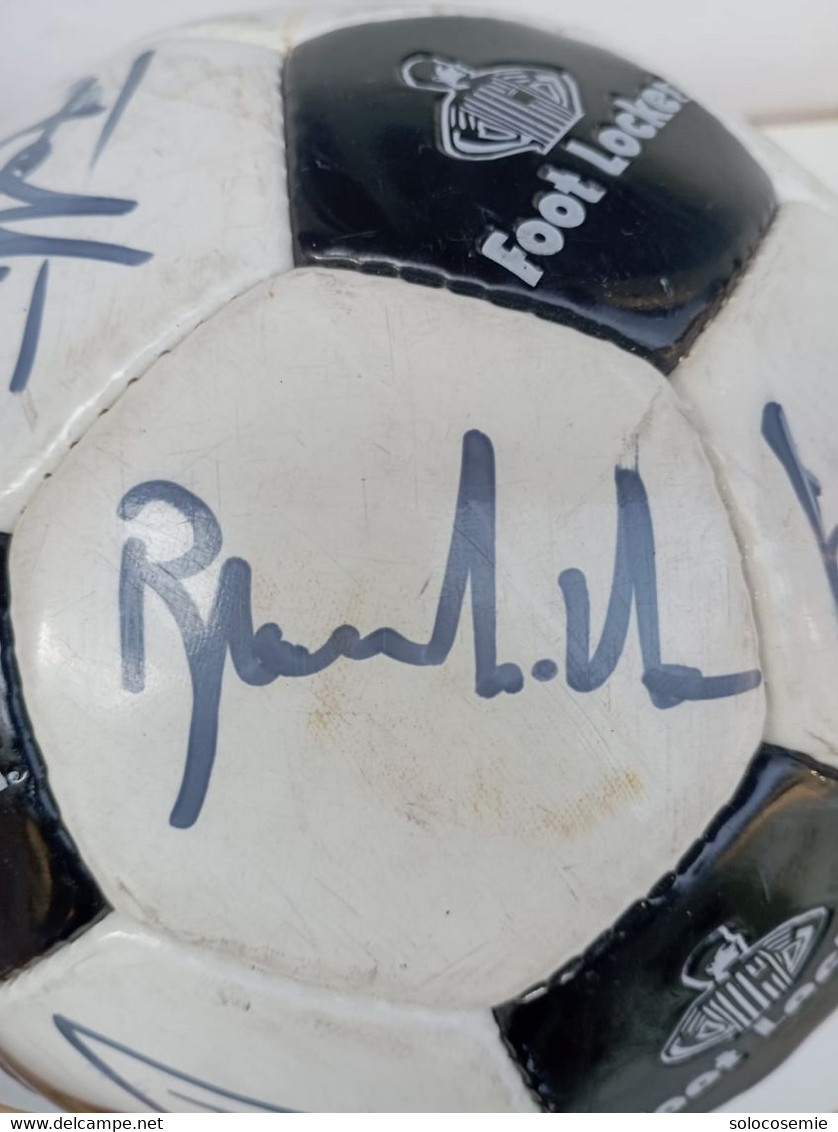 Pallone Calcio , Con Autografi Originali - Handtekening