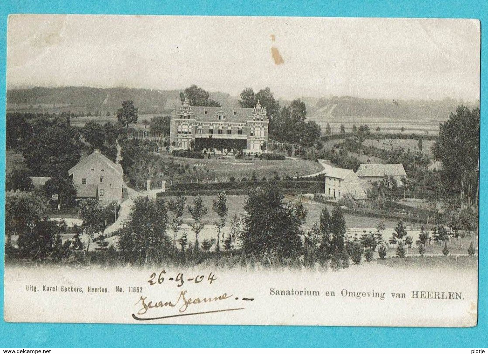 * Heerlen (Limburg - Nederland) * (Uitg Karel Beckers, Nr 11662) Sanotorium En Omgeving Van Heerlen, Panorama - Heerlen