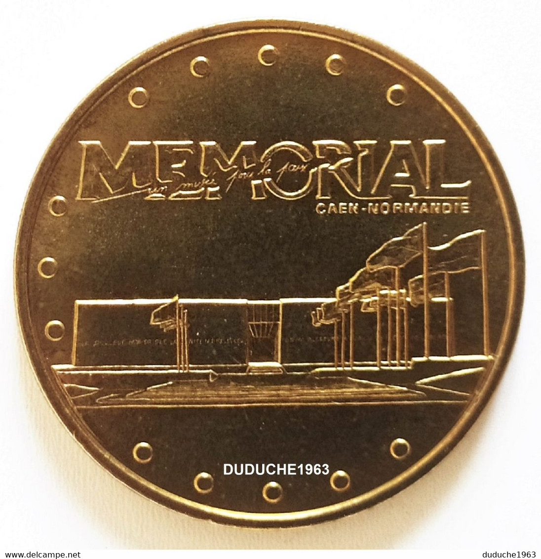 Monnaie De Paris 14.Caen Le Mémorial 1 - Esplanade 2005 - 2005