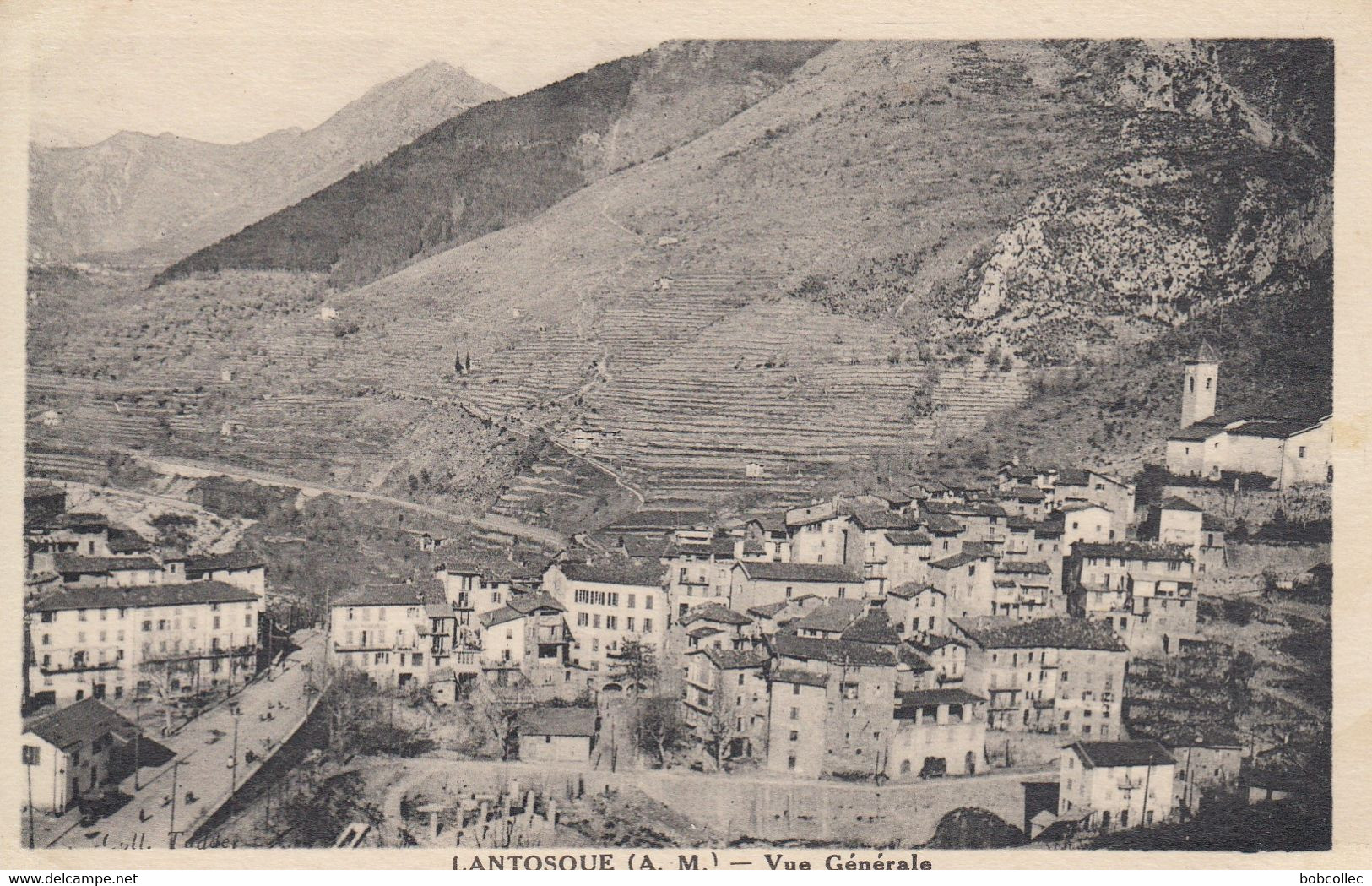 LANTOSQUE (Alpes-Maritimes): Vue Générale - Lantosque