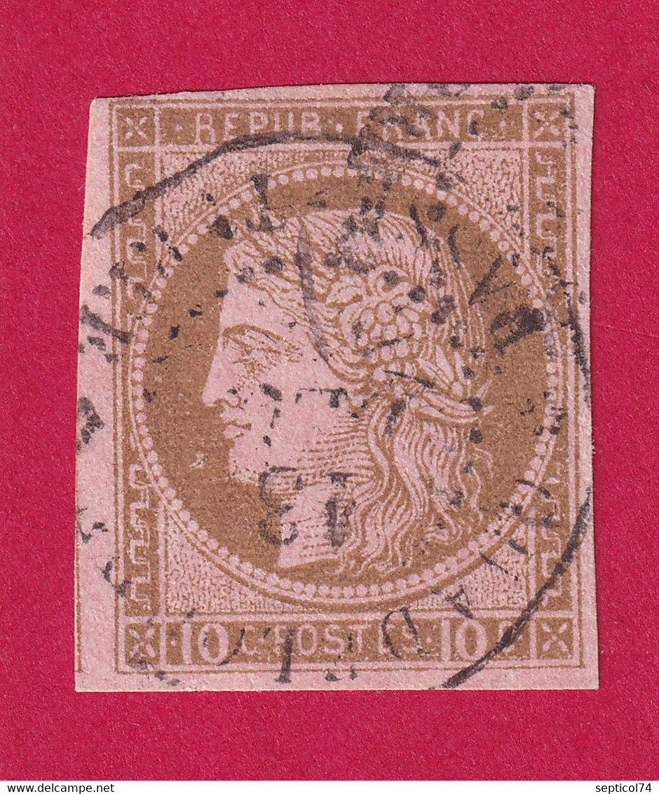 COLONIE GENERALE N°18 CAD GUADELOUPE BASSE TERRE TIMBRE BRIEFMARKEN STAMP FRANCE - Ceres