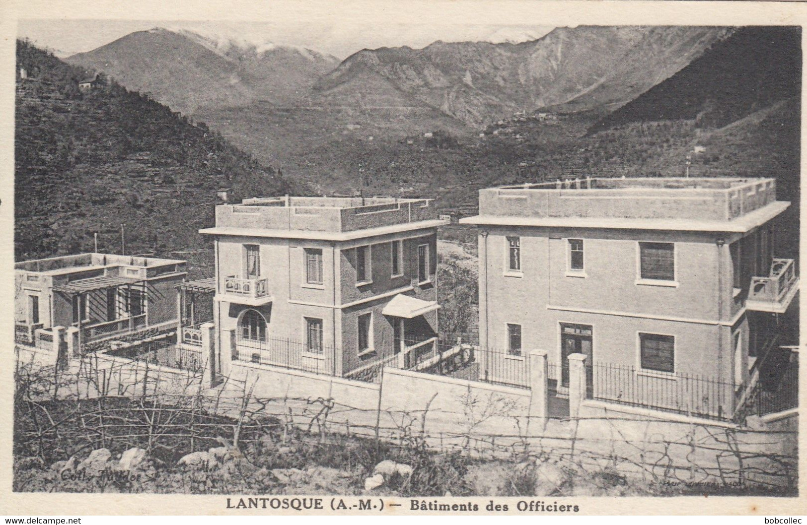 LANTOSQUE (Alpes-Maritimes): Bâtiments Des Officiers - Lantosque