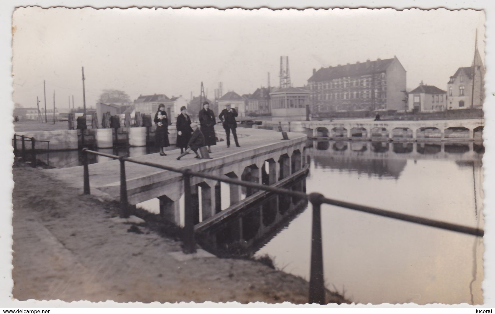 Ruisbroek - Sluis Op Het Kanaal Brussel-Charleroi - Fotokaart - Geanimeerd - Op Verso: Leonar Nr 8173 - 3 Scans. - Sint-Pieters-Leeuw