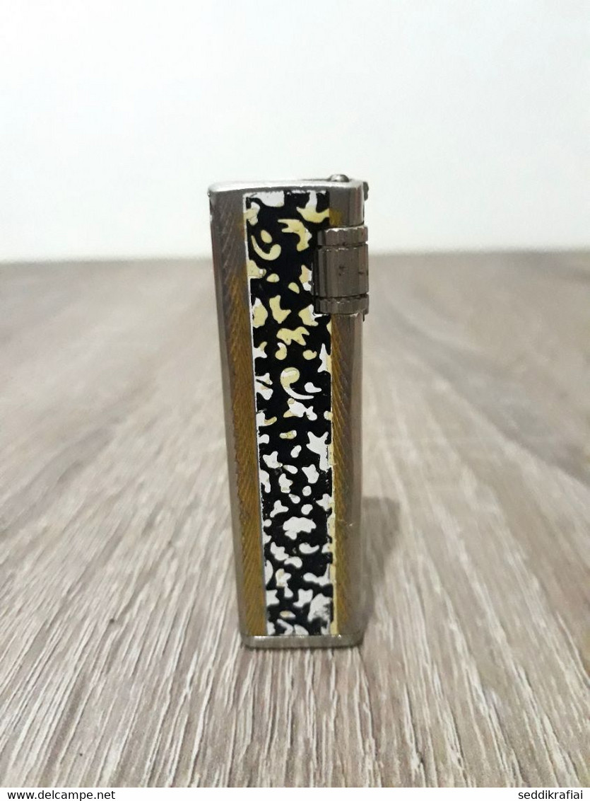 VINTAGE LIGHTER KING CIGARETTE POCKET LIGHTER GAS CIGAR COLLECTIBLE ORIGINAL - Autres & Non Classés