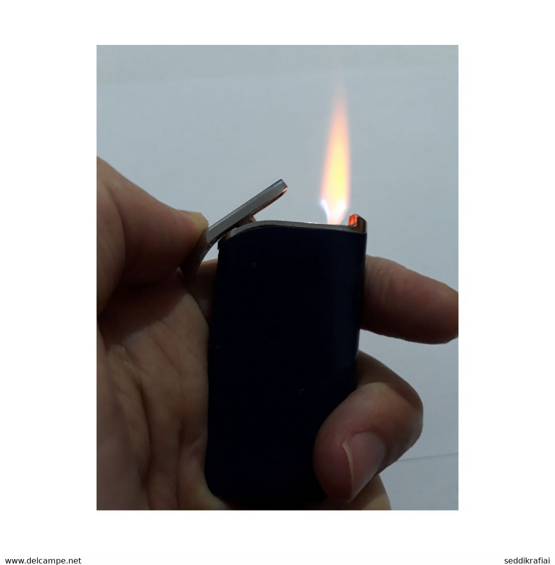 Torch Lighter Windproof Gaz Butane Blue Electric Working Cigarette Smoking Cigar - Autres & Non Classés