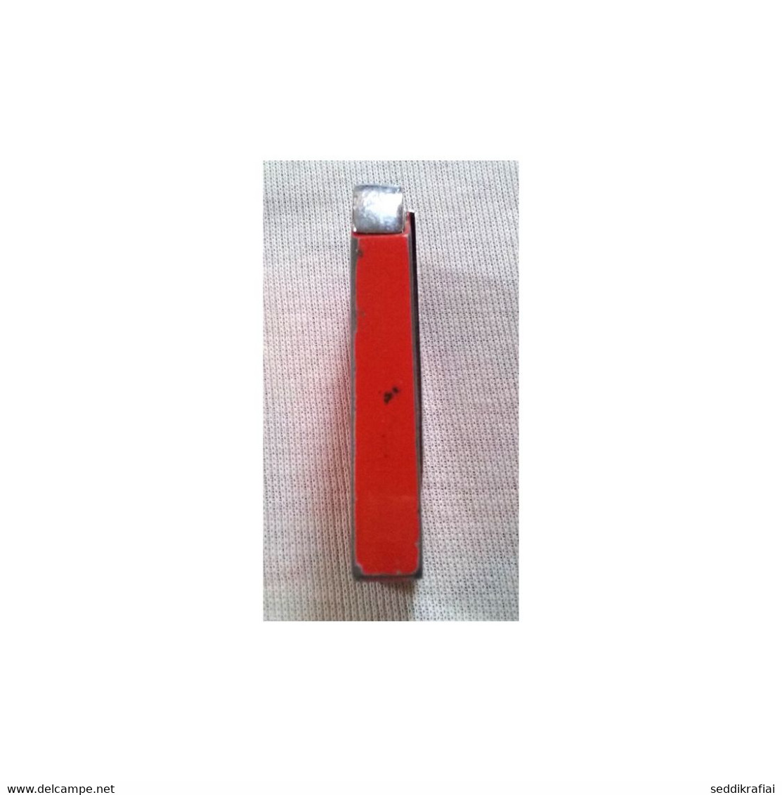 Pocket Lighter Red NE Clip Cigarette Gaz Butane Smoking Collectible Working - Autres & Non Classés