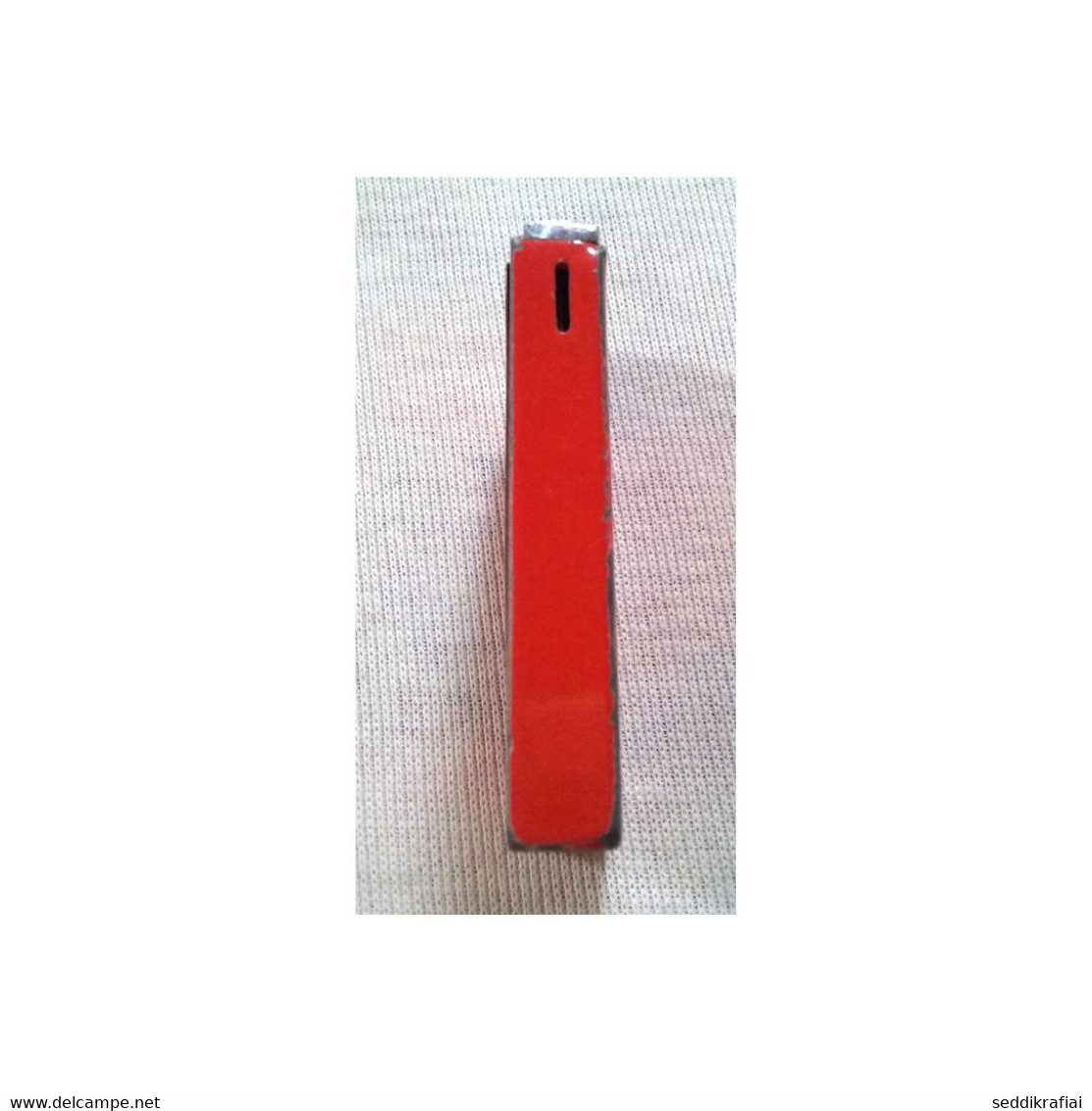 Pocket Lighter Red NE Clip Cigarette Gaz Butane Smoking Collectible Working - Autres & Non Classés