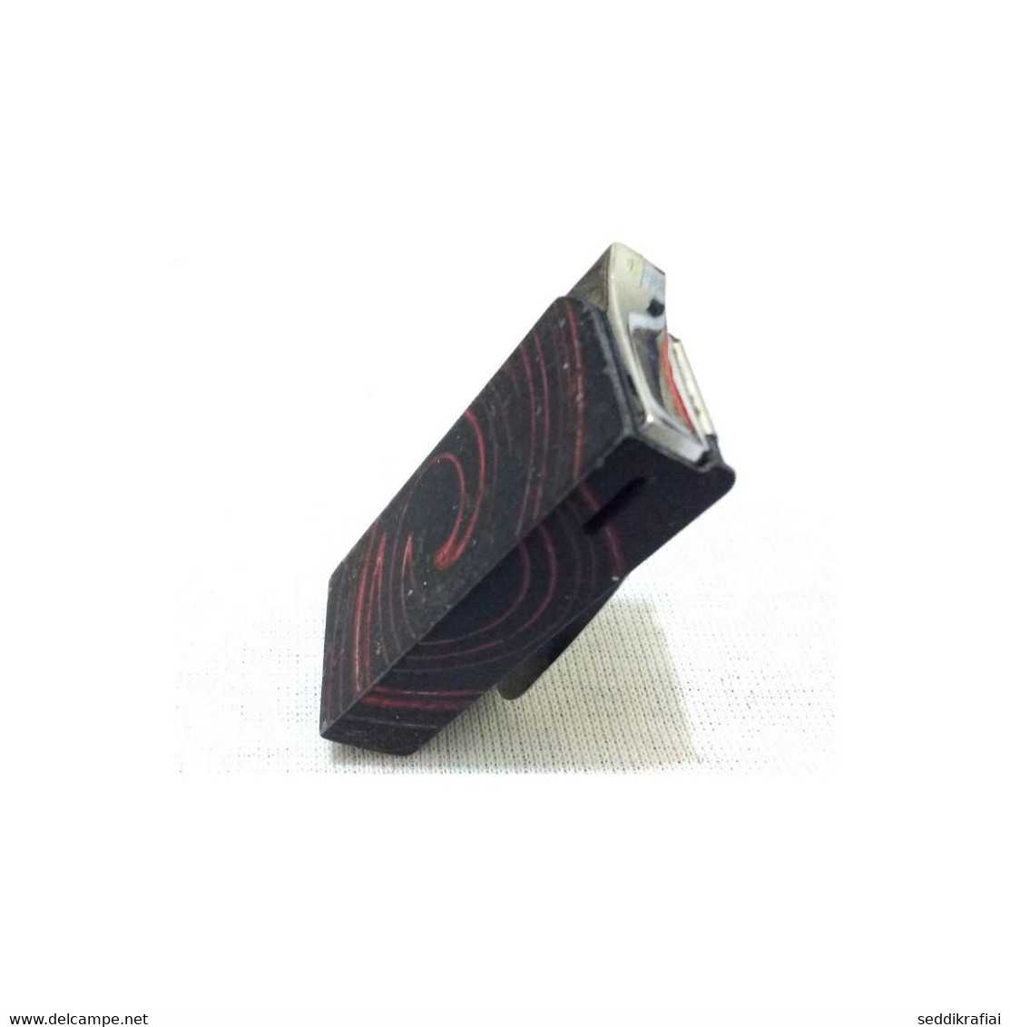 Pocket Lighter PATENTED NE Clip Cigarette Gaz Butane Smoking Collectible Working - Autres & Non Classés