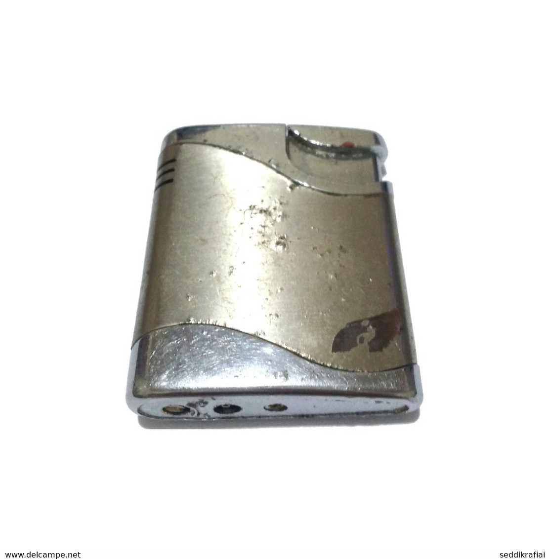 Vintage Lighter Electric Pocket Silver Gas Cigarette Collector's Item Working Very Good - Autres & Non Classés