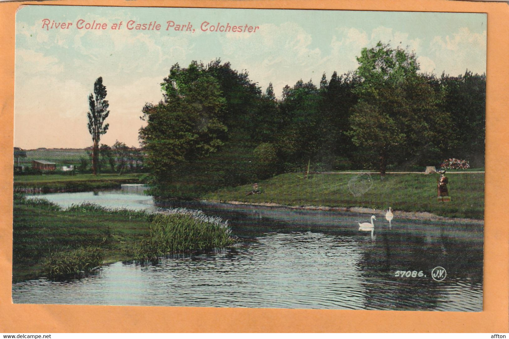 Colchester UK 1905 Postcard - Colchester
