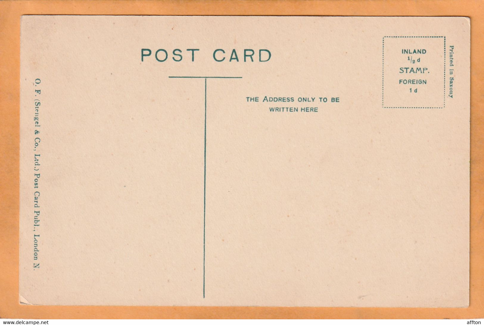 Clovelly UK 1905 Postcard - Clovelly