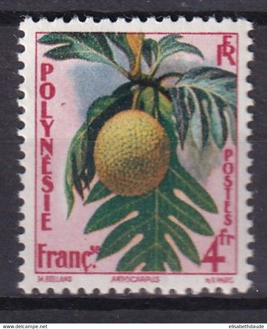 POLYNESIE - YVERT N°13 ** MNH FLEURS - COTE = 5.7 EUR. - - Nuovi