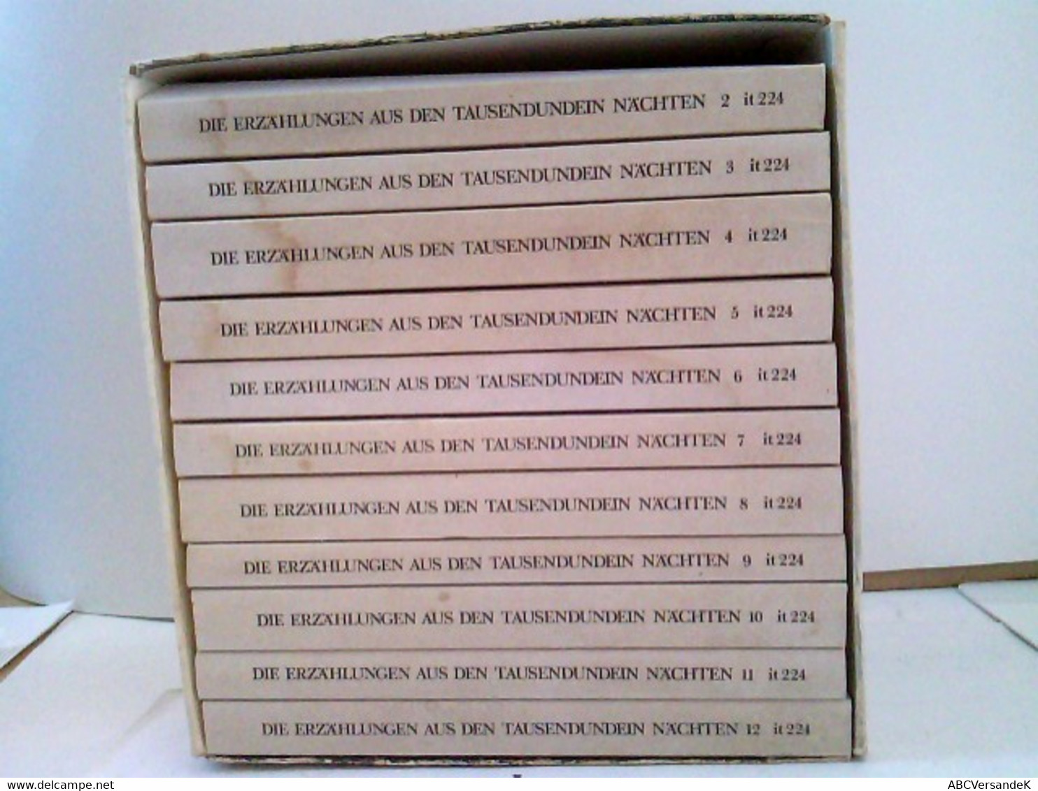 Konvolut Bestehend Aus 11 Bänden (von12), Zum Thema: Die Erzählungen Aus Den Tausendundein Nächten : Vollst. D - Sagen En Legendes