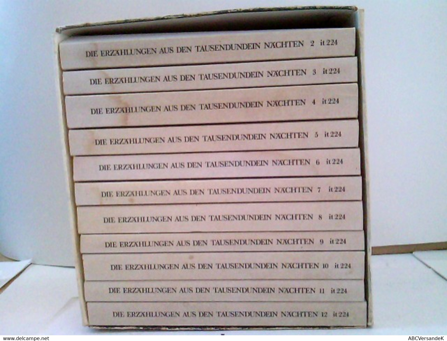Konvolut Bestehend Aus 11 Bänden (von12), Zum Thema: Die Erzählungen Aus Den Tausendundein Nächten : Vollst. D - Cuentos & Legendas