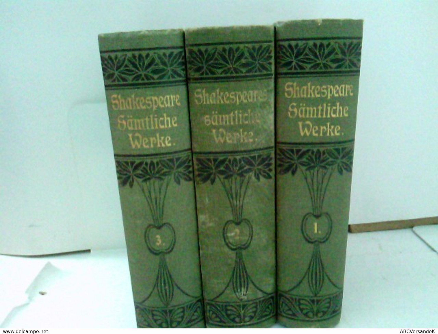 William Shakespear's Sämmtliche Dramatische Werke In Drei Bänden. Erster Band - Auteurs All.