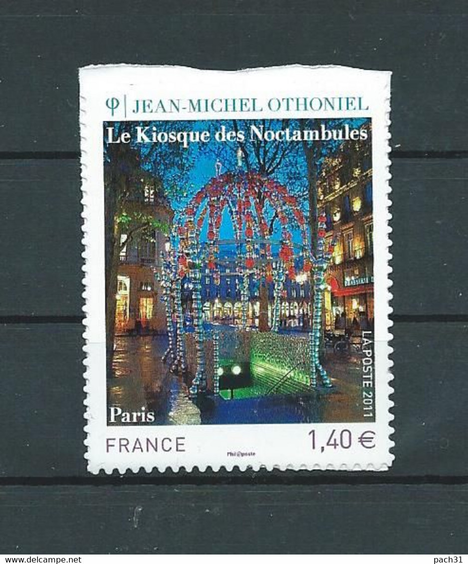 Adhésif N° YT 525 Neuf Kiosque Des Noctambules à Paris   2011 - Ungebraucht