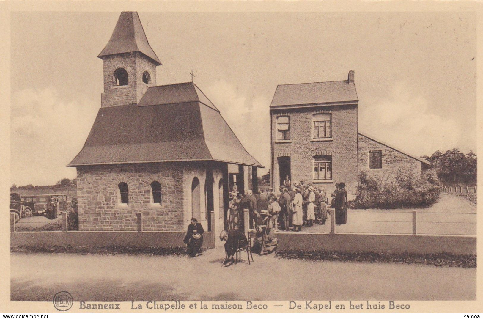 Belgique CP Banneux Chapelle Et Maison Beco Kapel En Het Huis Beco Éditeur A Dohmen Bruxelles - Sprimont