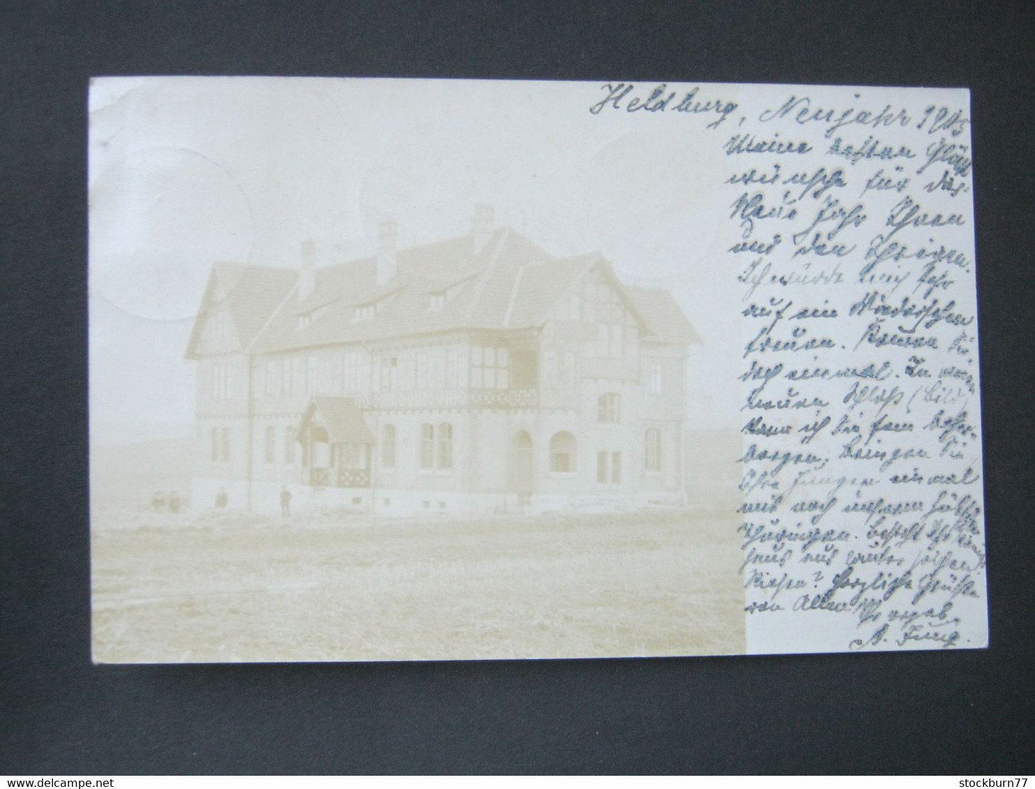 Bad Colberg-Heldburg, Fotokarte   , Schöne Karten Um 1905 - Bad Colberg-Heldberg